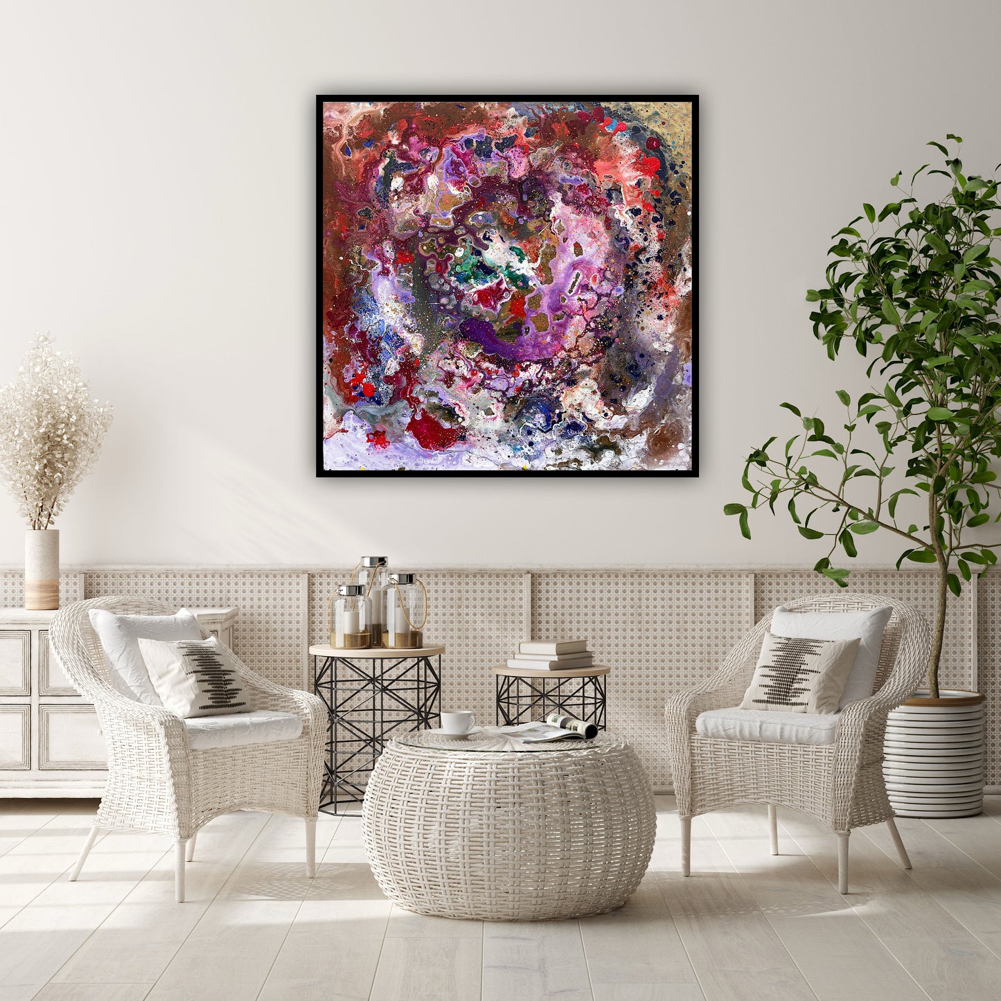 tablou premium Lumea in detalii mici – print artistic modern