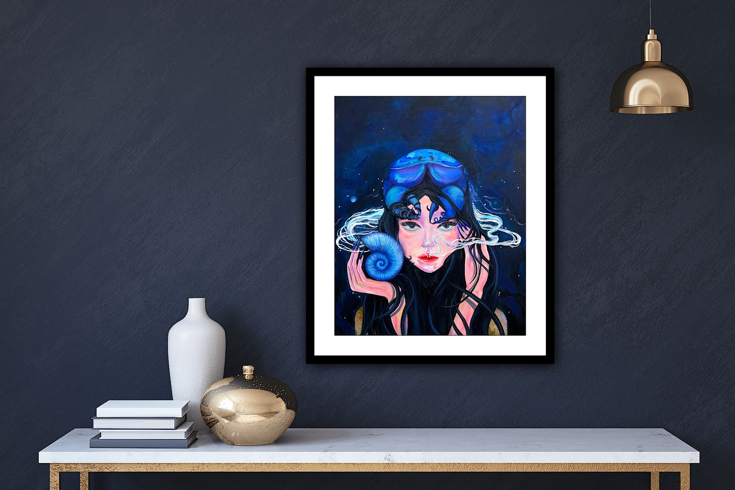 Tablou print „Vraja marii” – decor inspirat de ocean si energie feminina