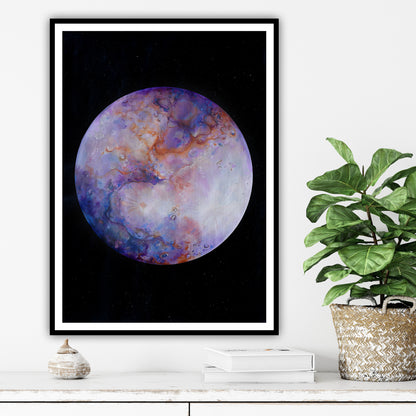 Decor cosmic – print artistic de colecție, ideal pentru interioare moderne