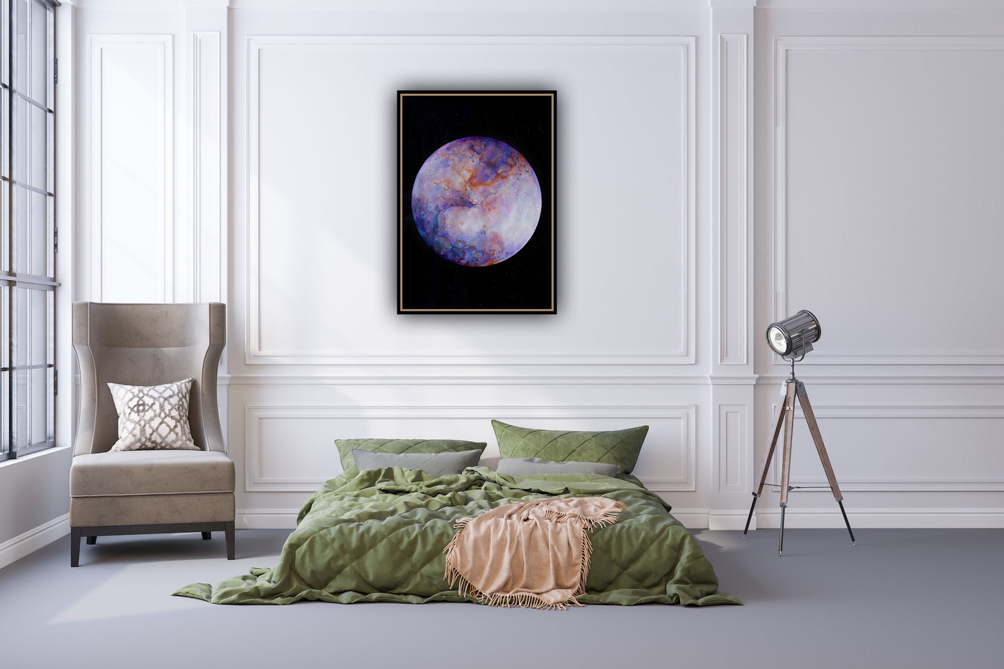 FĂRĂ COORDONATE - Print decorativ, ideal pentru living/dormitor/birou
