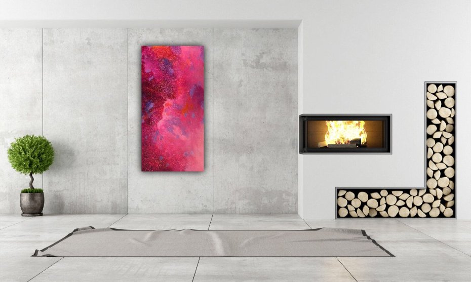 Tablou pe panza 3D – pictura originala abstracta, perfecta pentru colectii de arta contemporana.
