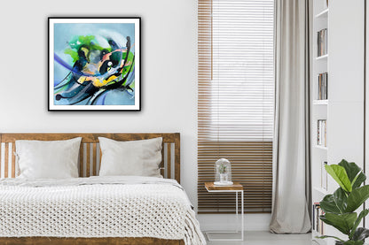 Poster premium „Simfonie de primavara” – decor cu energie cromatica pozitiva