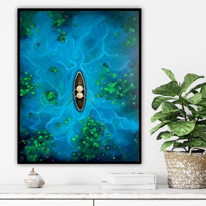print premium Doar noi doi – arta originala pentru decor