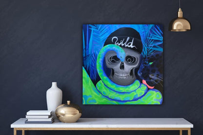 Wild – pictura originala pe panza, arta contemporana pentru colectii si decor exclusivist.